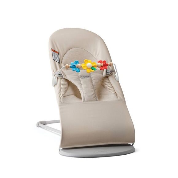 BabyBjorn Other - BabyBjorn -  Bouncer Tri-Fabric with Toy Bar - Beige Beige